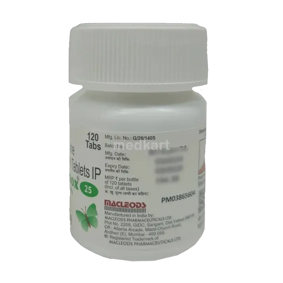thyrox 25mcg tablet 120's